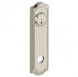 Baldwin<br />R029.150 - 10" BETHPAGE ROSE - ENTRY OR PASSAGE/PRIVACY - SATIN NICKEL R029150