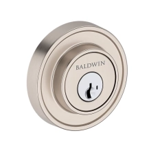 Baldwin<br />RRD - Recessed Round Rose Reserve Deadbolt- Single or Double Cylinder or Patio