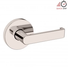 Baldwin - 5105.055.PASS IN STOCK - 5105 Lever w/ 5046 Rose - Passage Set, Lifetime Polished Nickel Finish 5105055PASS Quick Ship