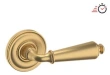 Baldwin<br />5125.033.PASS IN STOCK - 5125 Lever w/ 5048 Rose - Passage Set, Vintage Brass Finish 5125033PASS Quick Ship
