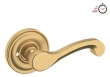 Baldwin<br />5445V.033.PASS IN STOCK - Classic Lever with 5048 Rose - Passage Set, Vintage Brass Finish 5445V033PASS Quick Ship