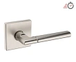 Baldwin<br />L021.056.PASS IN STOCK - L021 Lever w/ R017 Rose - Passage Set, Lifetime (PVD) Satin Nickel Finish L021056PASS Quick Ship