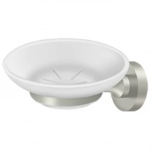Deltana - BBN2012 - Frosted Glass Soap Dish, BBN Series
