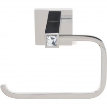 Alno<br />C8466 - Crystal Contemporary II Single Post Tissue Holder