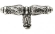Carpe Diem Cabinet Knobs<br />1065   1-11/16" - Acanthus knob with feather scroll