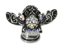 Carpe Diem Cabinet Knobs - 2750   1-3/16"  - Bee knob made with 24 Swarovski Crystals