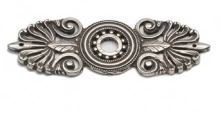 Carpe Diem Cabinet Knobs - 378  3-3/8" - Oracle Decorative medium elongated back plate 