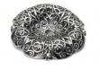 Carpe Diem Cabinet Knobs<br />4519   2 3/16" - Monticello large round back plate with Swarovski Crystals