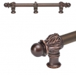 Carpe Diem Cabinet Knobs 5558    20-5/8<br /> Acanthus Romanesque style 18" c to c appliance/long pull & center brace; 5/8" smooth bar
