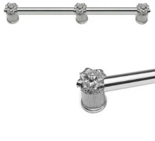 Carpe Diem Cabinet Knobs - 5638    19-1/8"  - Oracle 18" c to c appliance/long pull; 5/8" smooth bar & center brace