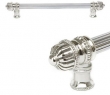 Carpe Diem Cabinet Knobs 5683   14" <br /> Cricket Cage medium finial 18" c to c appliance/long pull; 5/8" smooth bar