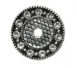 Carpe Diem Cabinet Knobs<br />6144   14 1/4" - Queen Anne round back plate with Swarovski Crystals