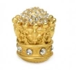 Carpe Diem Cabinet Knobs<br />6305    1-1/8"  - Queen Elizabeth large knob with spread out Swarovski Crystals