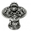 Carpe Diem Cabinet Knobs<br />6707  1-1/2"  - King Henry Shield knob