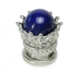 Carpe Diem Cabinet Knobs<br />6903   7/8"  - King George petite small knob with semi precious stones