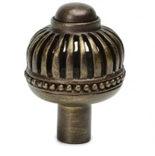 Carpe Diem Cabinet Knobs - 953   1  1/2" -  Cricket Cage large round knob