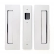 Cavilock<br />CL400A0025 - Cavity Sliders Passage Pocket Door Set, Non-Magnetic Latching, Bright Chrome, for 1 3/8" Door Thickness