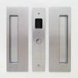 Cavilock<br />CL400A0128 - Cavity Sliders Passage Pocket Door Set, Magnetic Latching, Satin Chrome, for 1 3/8" Door Thickness
