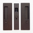 Cavilock<br />CL400C0229 - Cavity Sliders Magnetic Key Locking Pocket Door Set, Key/Key, Oil Rubbed Bronze, for 1 3/8" Door Thickness
