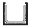 Cavilock<br />ZK00386 - Cavity Sliders Aluminum bronze anodized floor channel with PVC insert 6 foot