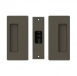 Cavilock<br />CL205A0017 - Passage Pocket Door Set, Non-Magnetic, Oil Rubbed Bronze, for 1-3/4" Door Thickness