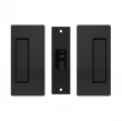 Cavilock<br />CL205A0021 - Passage Pocket Door Set, Non-Magnetic, Matte Black, for 1-3/4" Door Thickness