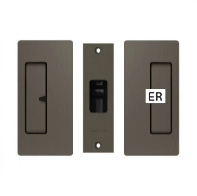 Cavilock - CL205D0006 - Privacy Pocket Door Set, Oil Rubbed Bronze, for 1-3/8" Door Thickness