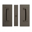 Cavilock<br />CL406A0228 - Cavity Sliders CL406ADA Offset Passage (Blank/Blank) Magnetic Latching - Oil Rubbed Bronze 1 3/8" Thickness