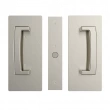 Cavilock<br />CL406A0329 - Cavity Sliders CL406ADA Offset Passage (Blank/Blank) Magnetic Latching - Satin Nickel 1 3/4" Thickness