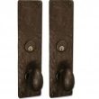 Coastal Bronze<br />110-00-DBL - Square Double Cylinder Mortise Entry Set 8" x 2-3/4"