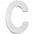 INOX Unison Hardware<br />LTIXN3C - 3" Stainless Steel Letter C with Concealed Bolt Fixing