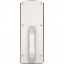 Accurate - CP-B-S - Large Plate Crescent Pull, Blank, Surface Mounted