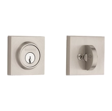 Baldwin<br />CSD - Contemporary Square Reserve Deadbolt- Single or Double Cylinder or Patio