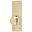 Brass Accents<br />D07-K539 G/H - Quaker Collection Privacy Interior Set