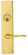 Omnia<br />D12042 - Omnia Solid Brass Deadbolt Lever Lockset- D12042