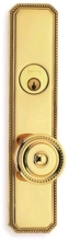 Omnia - D25430 - Omnia Solid Brass Deadbolt Knob Lockset- D25430