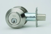 Omnia<br />D9000 - OMNIA STAINLESS STEEL AUXILIARY DEADBOLT