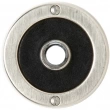 Rocky Mountain Hardware<br />DBB-E101 - Doorbell Button - 3-1/2" Round Designer Escutcheon