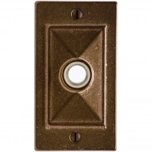Rocky Mountain Hardware - DBB-E21005 - Doorbell Button - 2-1/2" x 4-1/2" Mack Escutcheon