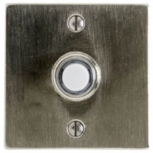 Rocky Mountain Hardware - DBB-E30303  - Doorbell Button - 3" x 3" Trousdale Escutcheon