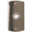 Rocky Mountain Hardware<br />DBB-EW30500 - Doorbell Button - 1-1/2" x 3-3/4" Convex Escutcheon