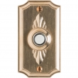 Doorbell Button - 2-1/2" x 4-1/2" Bordeaux Escutcheon