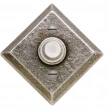 Rocky Mountain Hardware<br />DBB-E415 - Doorbell Button - 3-9/16" x 3-9/16" Diamond Escutcheon