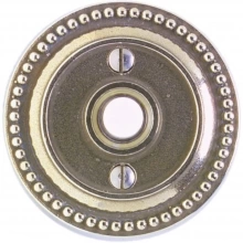 Rocky Mountain Hardware - DBB-E589 - Doorbell Button - 3-1/8" Round Maddox Escutcheon