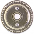 Rocky Mountain Hardware<br />DBB-E589 - Doorbell Button - 3-1/8" Round Maddox Escutcheon