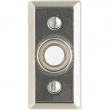 Rocky Mountain Hardware<br />DBB-EW105 - Doorbell Button - 1-1/2" x 3" Rectangular Escutcheon