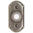 Rocky Mountain Hardware<br />DBB-EW705 - Doorbell Button - 1-1/2" x 3" Arched Escutcheon