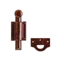 Rocky Mountain Hardware - DDB7 - DUTCH DOOR BOLT, RECTANGULAR MOUNTING BRACKETS Rocky Mountain Hardware - DDB7 - DUTCH DOOR BOLT, RECTANGULAR MOUNTING BRACKETS