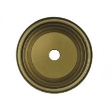 Deltana - BPRC150 - Solid Brass Base Plate for Knobs - 1 1/2" Diameter