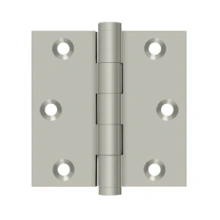 Deltana<br />DSB315 - 3" x 3" Square Hinge - Brushed Nickel